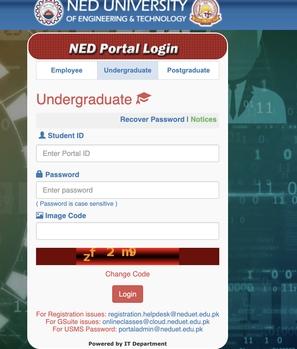 University Portal